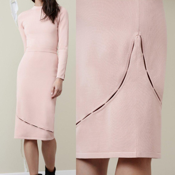 Finders Keepers Dresses & Skirts - NWOT Finders Norstorm Soft Knit Midi Pink Skirt